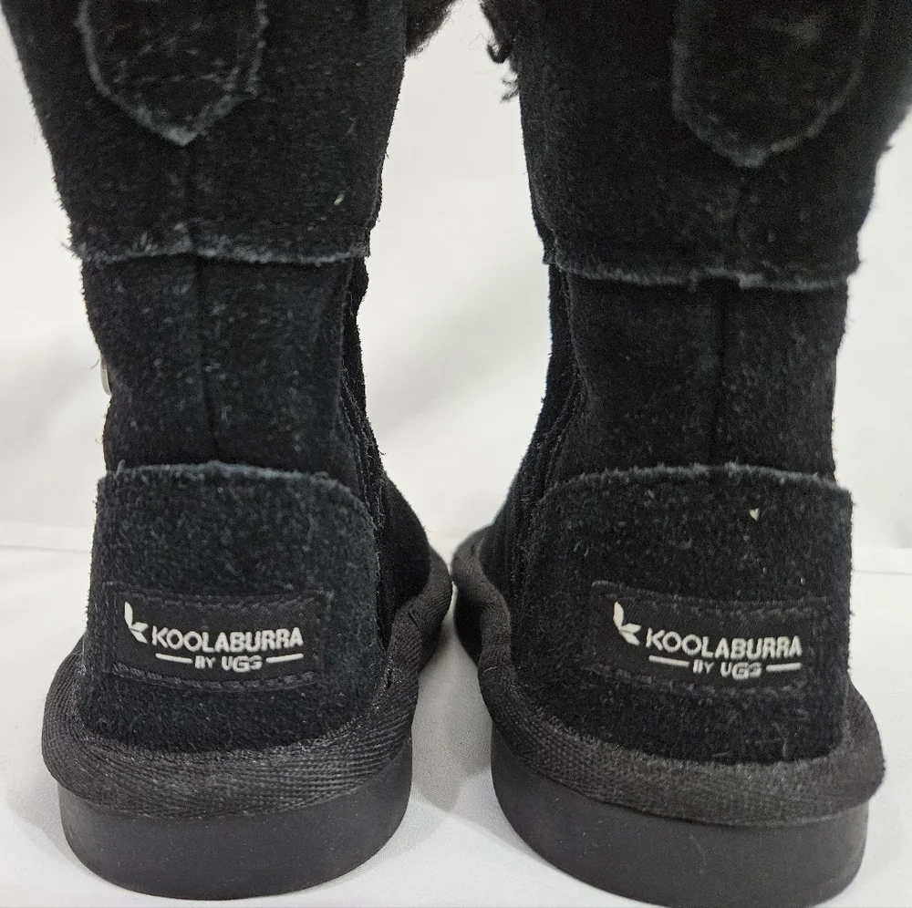Koolaburra By Ugg Girls Size 5 Black Boots
